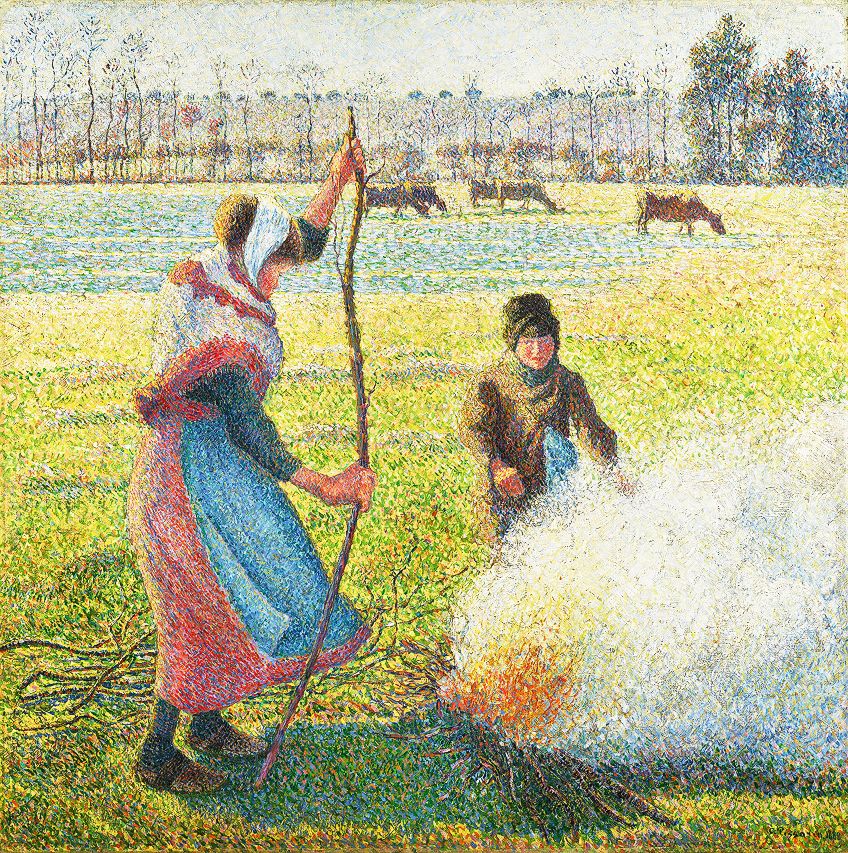 Peinture Pointillisme Camille Pissarro