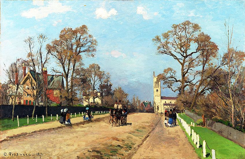 Peinture de l'artiste Pissarro