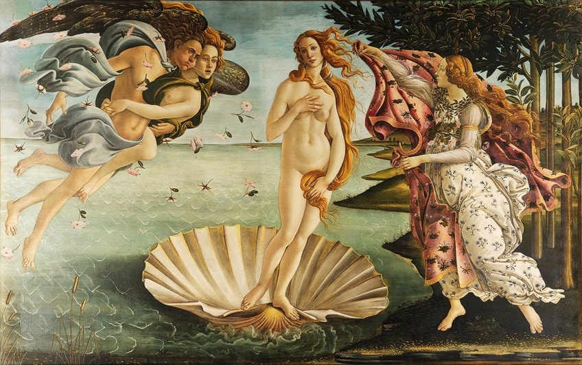 Birth of Venus Painting