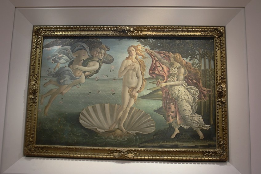 Where is the Birth of Venus Today