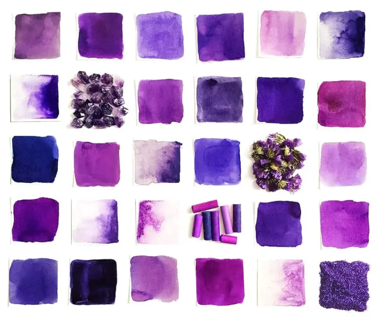 Comment faire du Violet en Peinture – Instructions