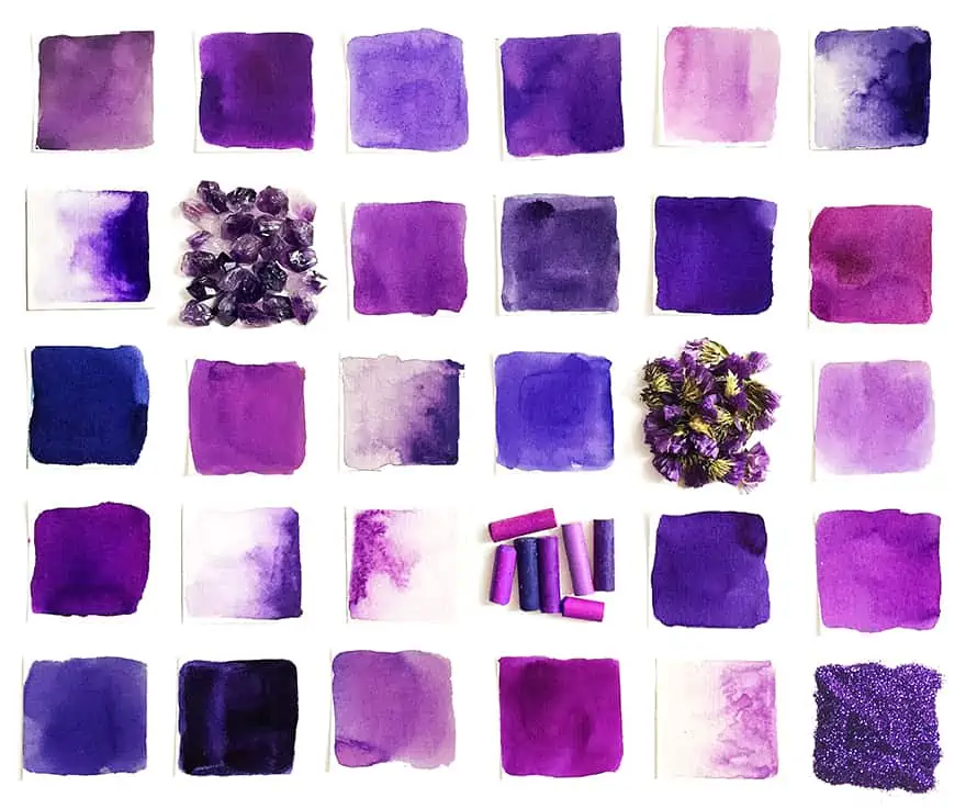 Comment faire du Violet en Peinture