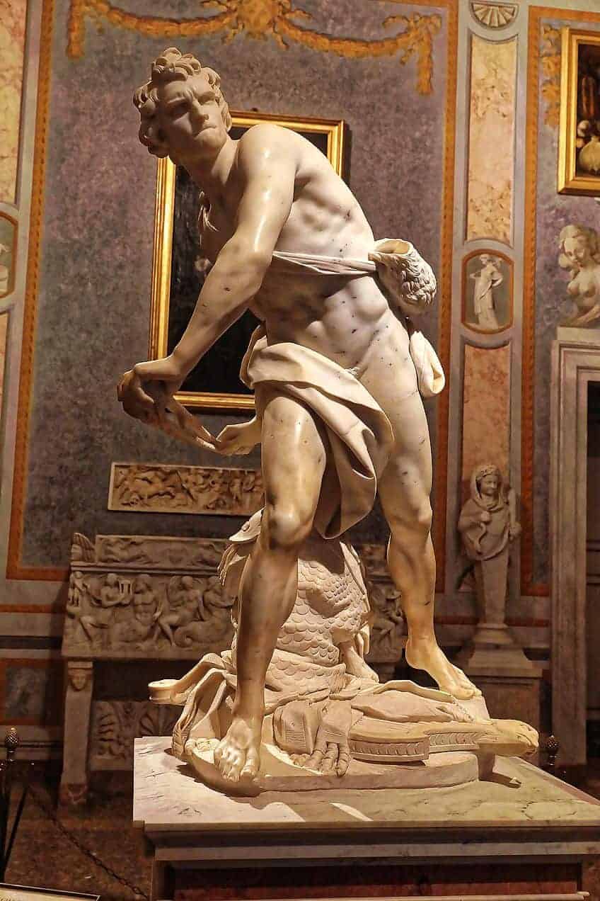 Sculptures de peintres baroques italiens