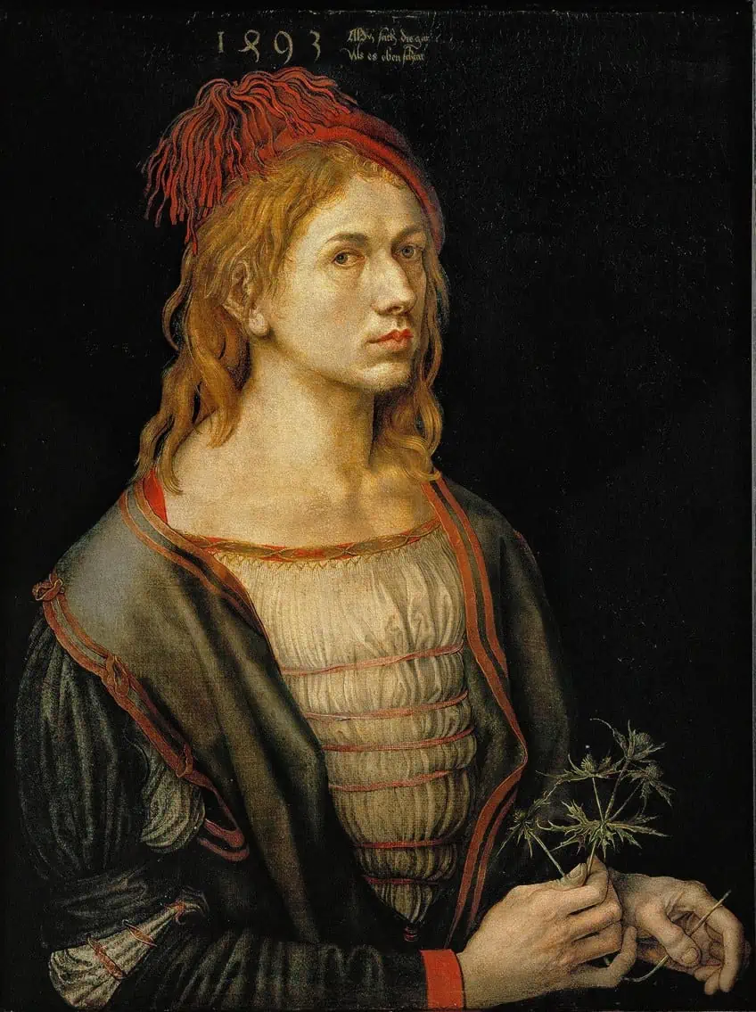 Autoportrait de l'artiste Albrecht Dürer