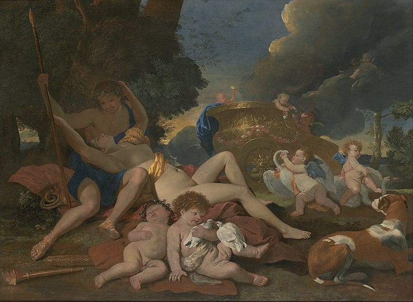 Œuvres de peintres baroques italiens