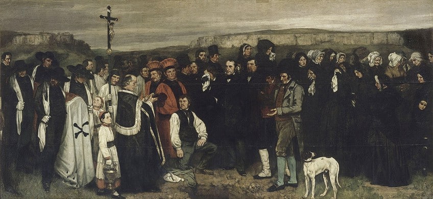 Célèbres peintures de Gustave Courbet