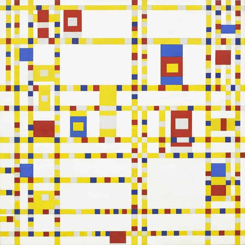 Œuvre emblématique de Piet Mondrian