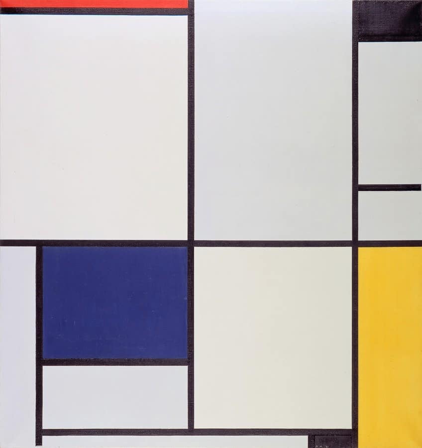 Œuvres bien connues de Piet Mondrian